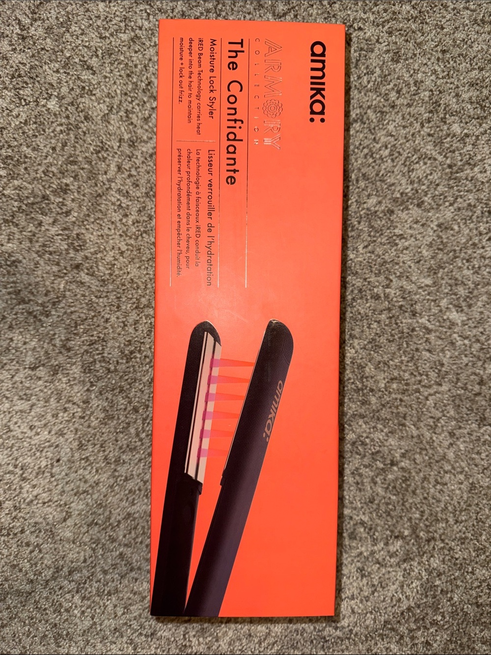 amika Black Flat Iron The Confidante